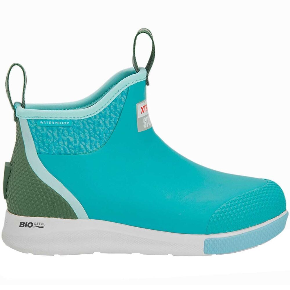 Xtratuf Women's 6 Inch Ankle Deck Boot Sport, Teal, 11